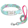 Dog Tag Collar Leash