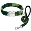Dog Tag Collar Leash