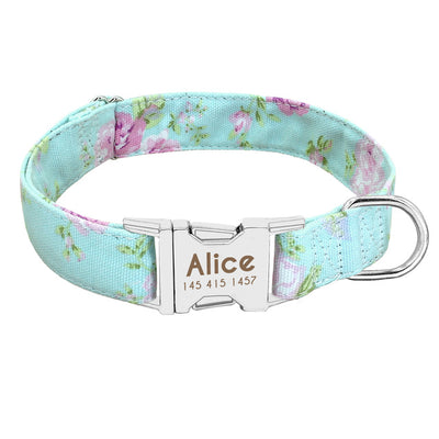 Dog Tag Collar Leash